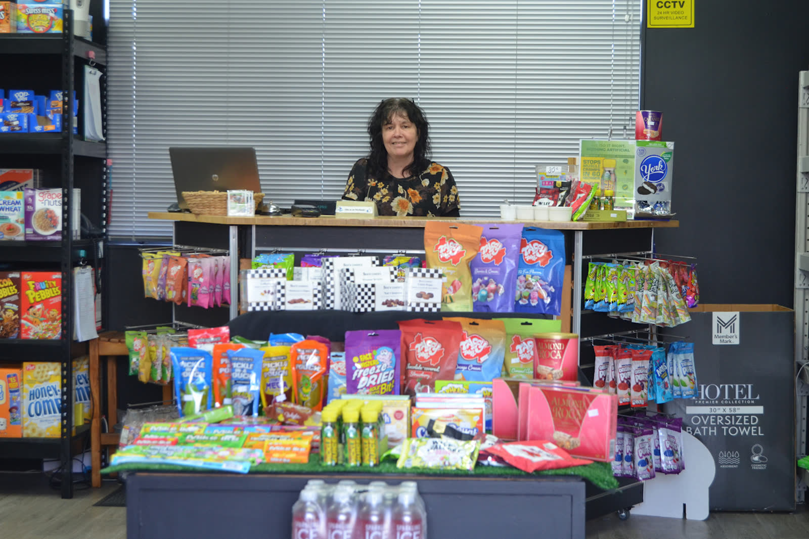 The International Foods Limited store counter and local team in Hamilton