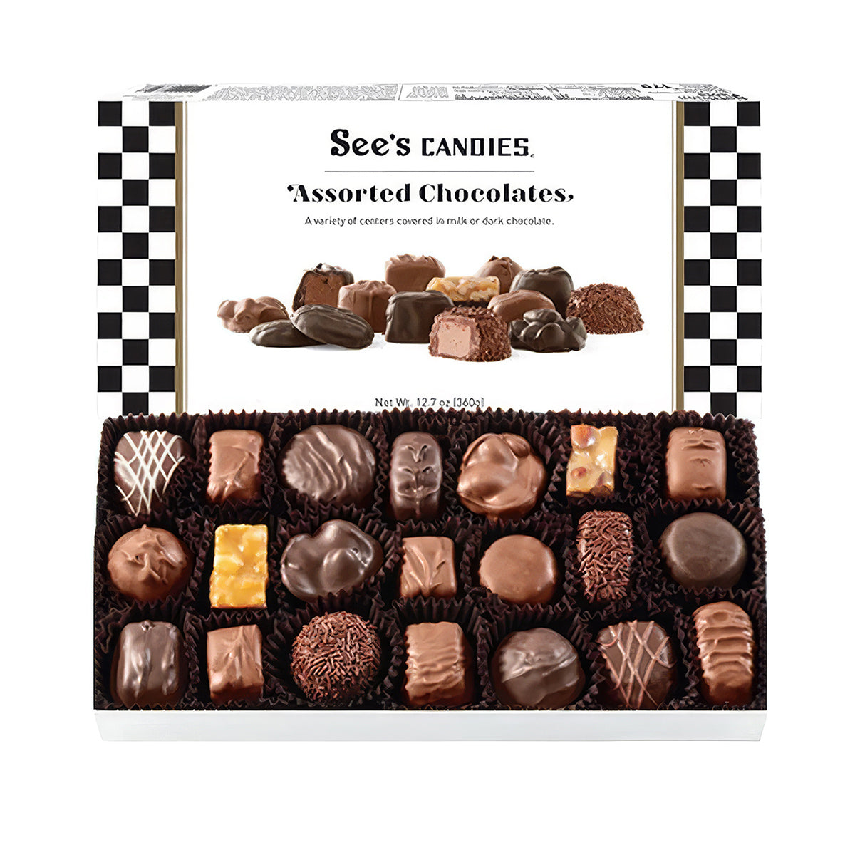 See's Candies assorted chocolates box